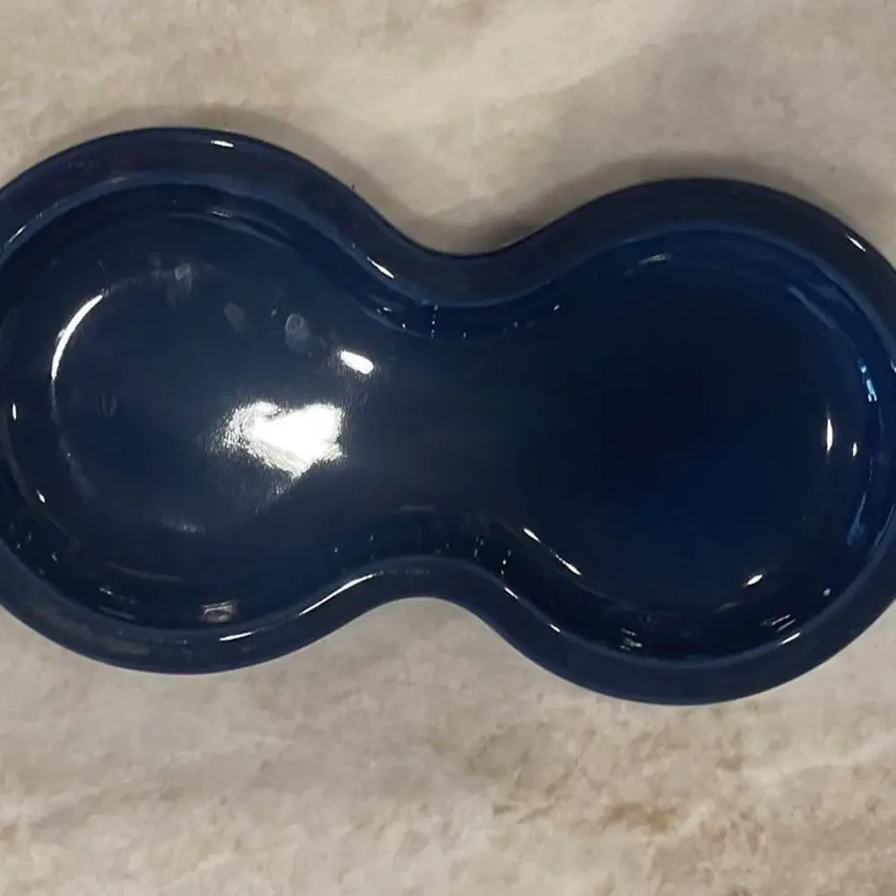 Fiesta Cobalt blue tray for cream and sugar NEW